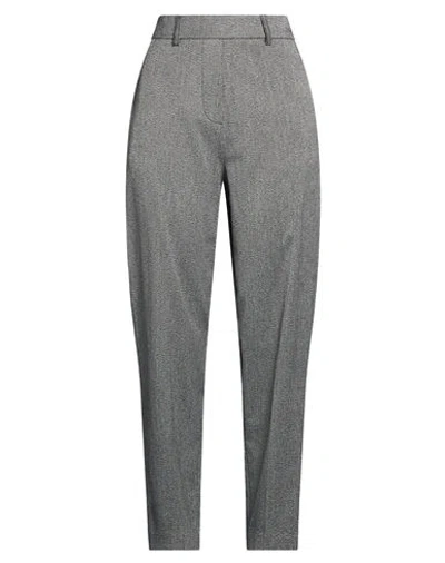 Carla G. Woman Pants Grey Size 2 Polyester, Viscose, Cotton, Elastane