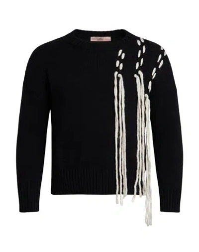 Carla G. Woman Sweater Black Size 6 Polyacrylic, Alpaca Wool, Polyamide, Polyester