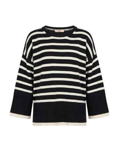 Carla G. Woman Sweater Black Size 8 Polyacrylic, Alpaca Wool, Polyamide, Polyester