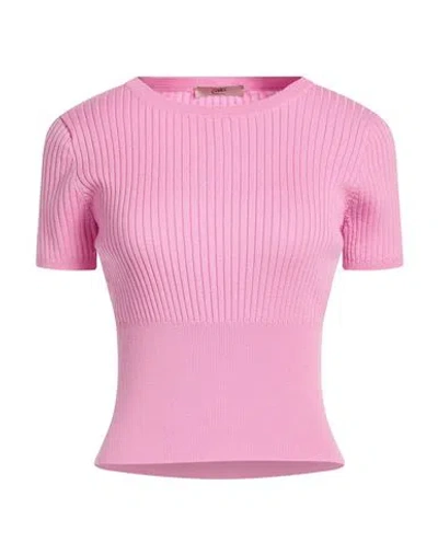 Carla G. Woman Sweater Pink Size 6 Wool