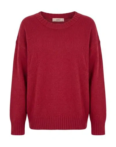 Carla G. Woman Sweater Red Size 6 Polyacrylic, Alpaca Wool, Polyamide, Polyester