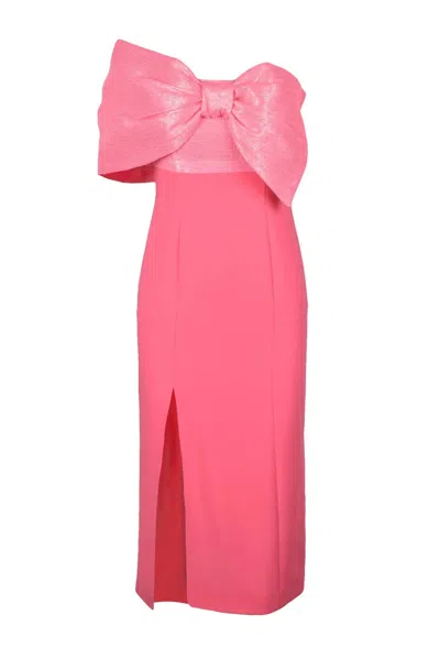 Carla Ruiz Longuette Sheath Dress In Pink