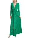 Carla Ruiz Maxi Dress In Green