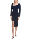 Carla Ruiz Midi Dress In Blue