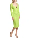 Carla Ruiz Midi Dress In Green