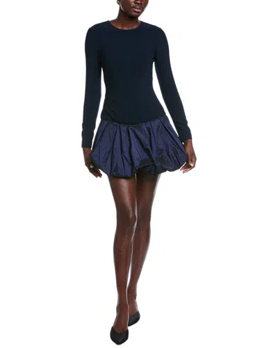 Carla Ruiz Mini Dress In Blue