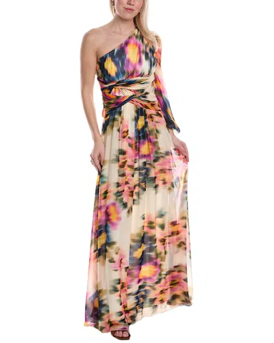 CARLA RUIZ CARLA RUIZ ONE-SHOULDER MAXI DRESS