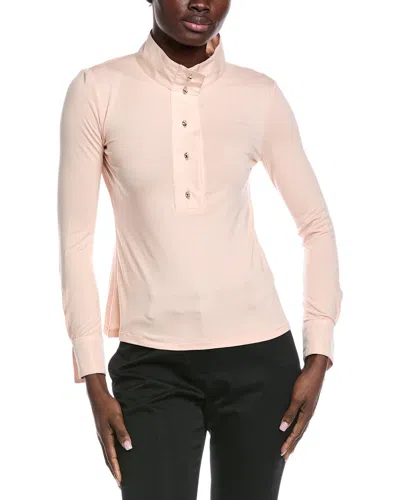 Carla Ruiz Placket Shirt In Pink