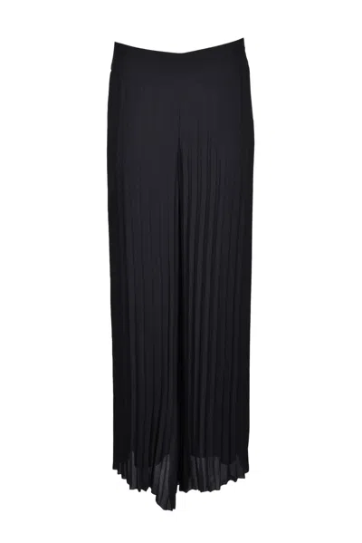 Carla Ruiz Pleated Trousers Black
