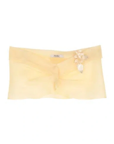 Carla Ruiz Woman Cape Beige Size 12 Silk In Neutral