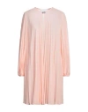 Carla Ruiz Woman Cardigan Salmon Pink Size 14 Polyester In Pink