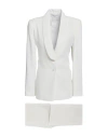Carla Ruiz Woman Suit White Size 12 Polyester In White