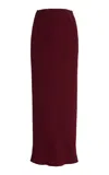 Carla Zampatti Bias-cut Crepe Skirt