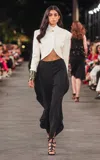 Carla Zampatti Cropped Crepe Jacket
