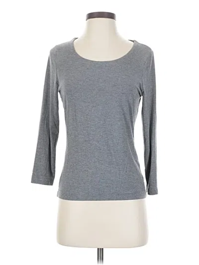 Pre-owned Carlisle 3/4 Sleeve T-shirt In Gray