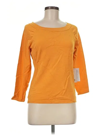 Pre-owned Carlisle 3/4 Sleeve T-shirt In Orange
