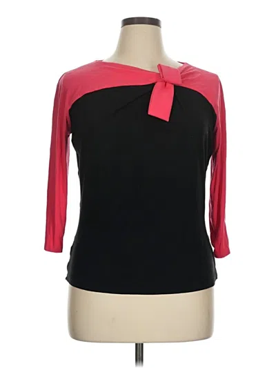 Pre-owned Carlisle 3/4 Sleeve T-shirt In Red