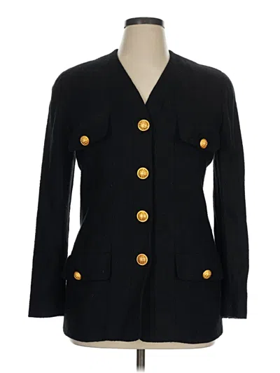 Pre-owned Carlisle Blazer Jacket In Black