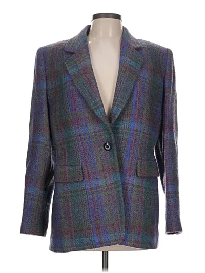 Pre-owned Carlisle Blazer Jacket In Blue