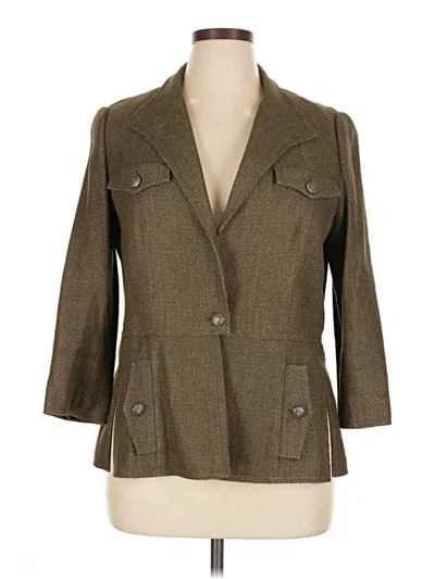 Pre-owned Carlisle Blazer Jacket In Brown