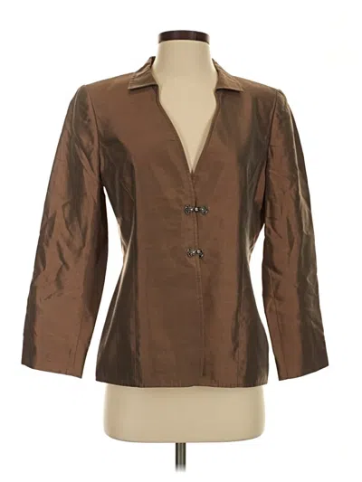 Pre-owned Carlisle Blazer Jacket In Brown