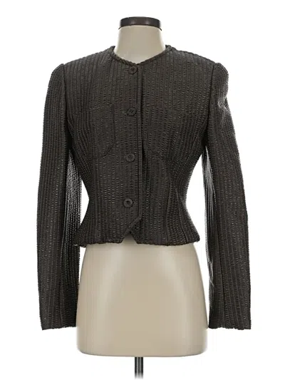 Pre-owned Carlisle Blazer Jacket In Gray