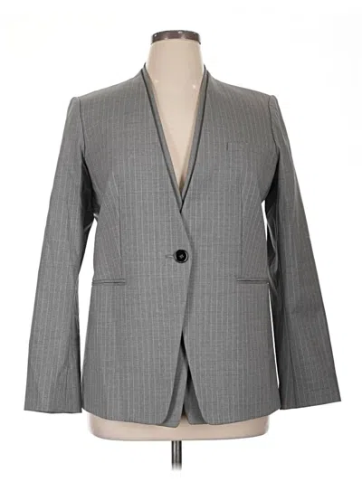 Pre-owned Carlisle Blazer Jacket In Gray