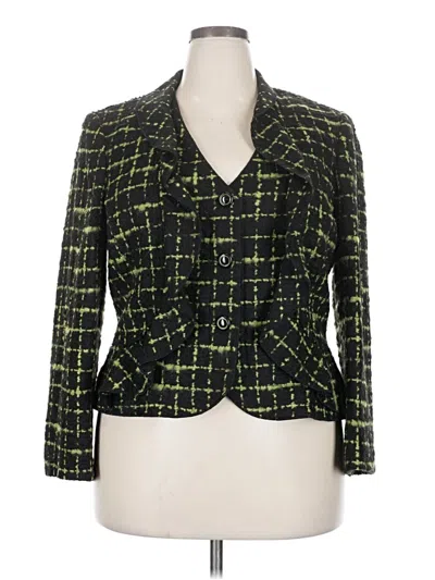 Pre-owned Carlisle Blazer Jacket In Green