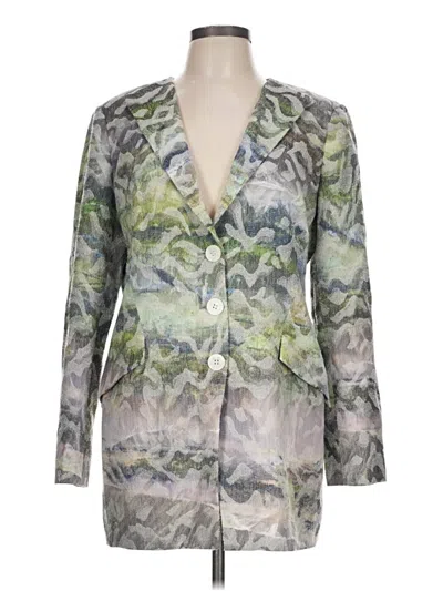 Pre-owned Carlisle Blazer Jacket In Green