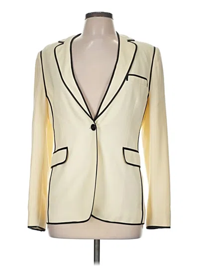 Pre-owned Carlisle Blazer Jacket In Ivory