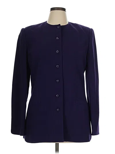 Pre-owned Carlisle Blazer Jacket In Purple