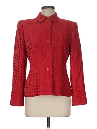 Pre-owned Carlisle Blazer Jacket In Red