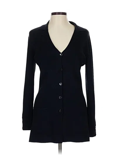 Pre-owned Carlisle Cardigan Sweater In Black
