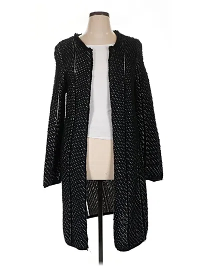 Pre-owned Carlisle Cardigan Sweater In Black