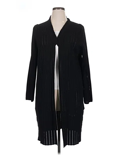 Pre-owned Carlisle Cardigan Sweater In Black