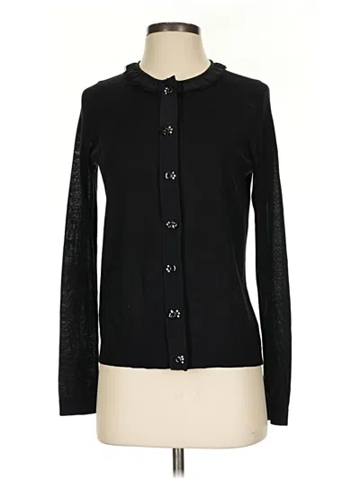Pre-owned Carlisle Cardigan Sweater In Black