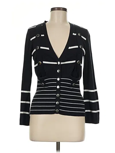 Pre-owned Carlisle Cardigan Sweater In Black