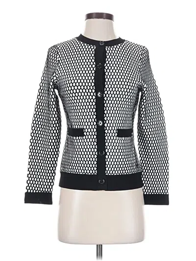 Pre-owned Carlisle Cardigan Sweater In Black