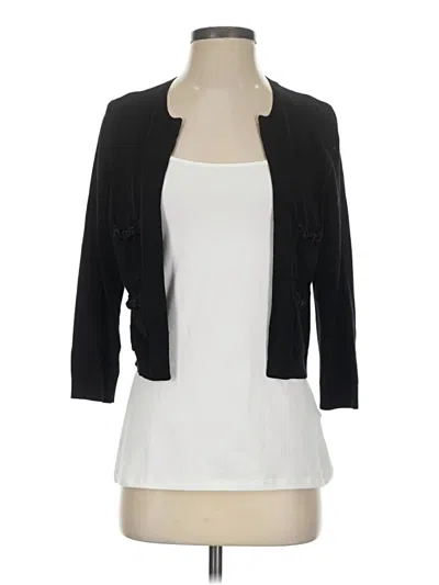 Pre-owned Carlisle Cardigan Sweater In Black
