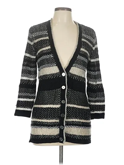 Pre-owned Carlisle Cardigan Sweater In Gray