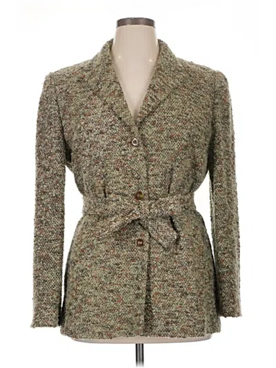 Pre-owned Carlisle Cardigan Sweater In Green