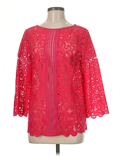 Pre-owned Carlisle Cardigan Sweater In Red