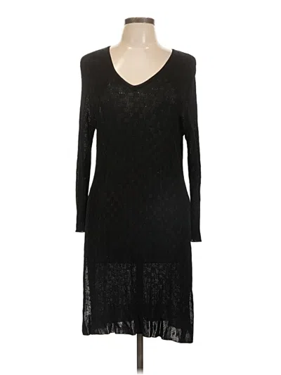 Pre-owned Carlisle Casual Dress In Black