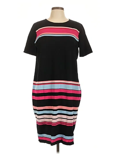 Pre-owned Carlisle Casual Dress In Black