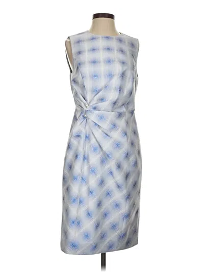Pre-owned Carlisle Casual Dress In Blue