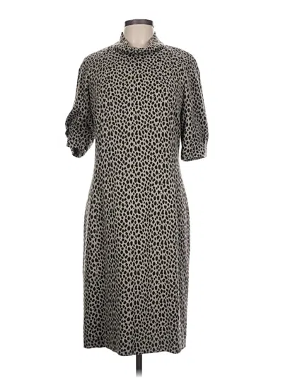 Pre-owned Carlisle Casual Dress In Gray