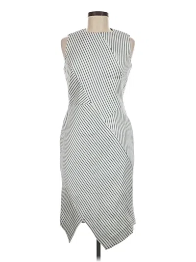 Pre-owned Carlisle Casual Dress In Gray