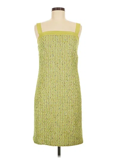 Pre-owned Carlisle Casual Dress In Green