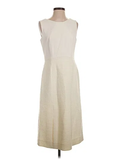 Pre-owned Carlisle Casual Dress In Ivory