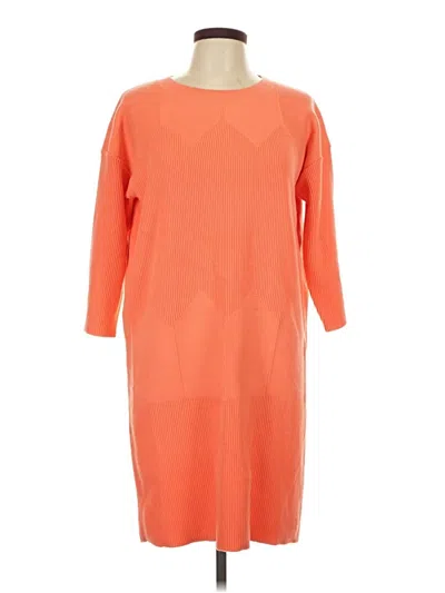 Pre-owned Carlisle Casual Dress In Orange